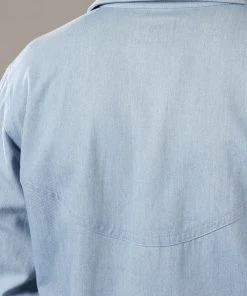 Just Another Fisherman TRANSOM OVER SHIRT - BLUE DENIM Apparel