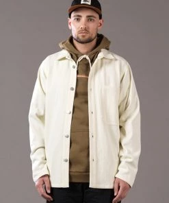 Just Another Fisherman TRANSOM OVER SHIRT - SAND