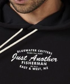 Just Another Fisherman Apparel TUNA HOOD - BLACK