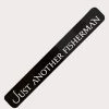 Just Another Fisherman Apparel TYPE LOGO STICKER - BLACK