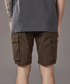 Just Another Fisherman UV PASSENGER CARGO SHORT - BROWN