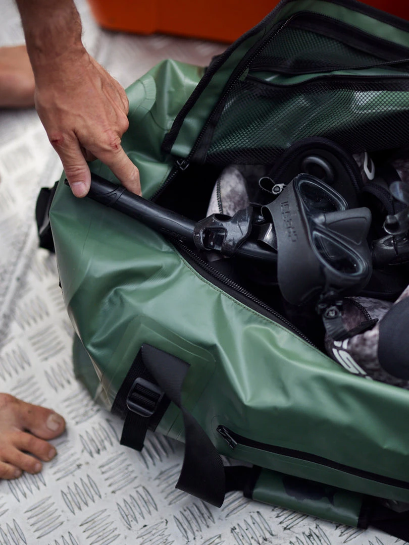 Just Another Fisherman VOYAGER DUFFLE - KHAKI