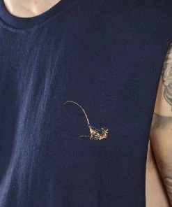 Just Another Fisherman WE TIGHT TANK - NAVY Apparel