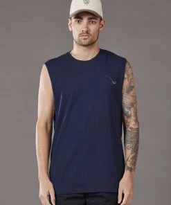 Just Another Fisherman WE TIGHT TANK - NAVY Apparel