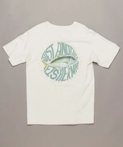 Just Another Fisherman Apparel WINTER TREV TEE - ANTIQUE WHITE