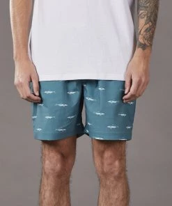 Just Another Fisherman Apparel YELLOWTAIL SHORTS - GREEN